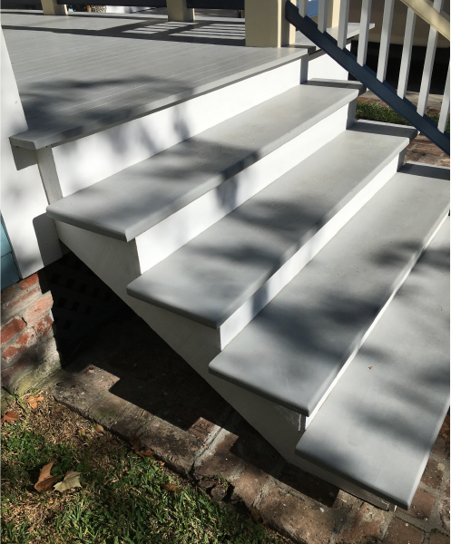 Aeratis Stair Tread Battleship Gray